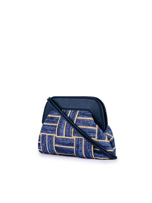 Borsa Dalia Net C06 Blu/Beige viamailbag | DALIA NETC06